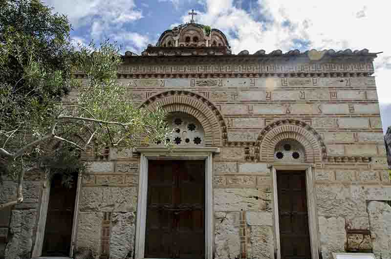 95 - Grecia - Atenas - Antigua Agora - iglesia de Los Santos Apostoles